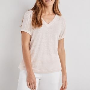 Haven Well Within Linen Jersey V Neck Tee